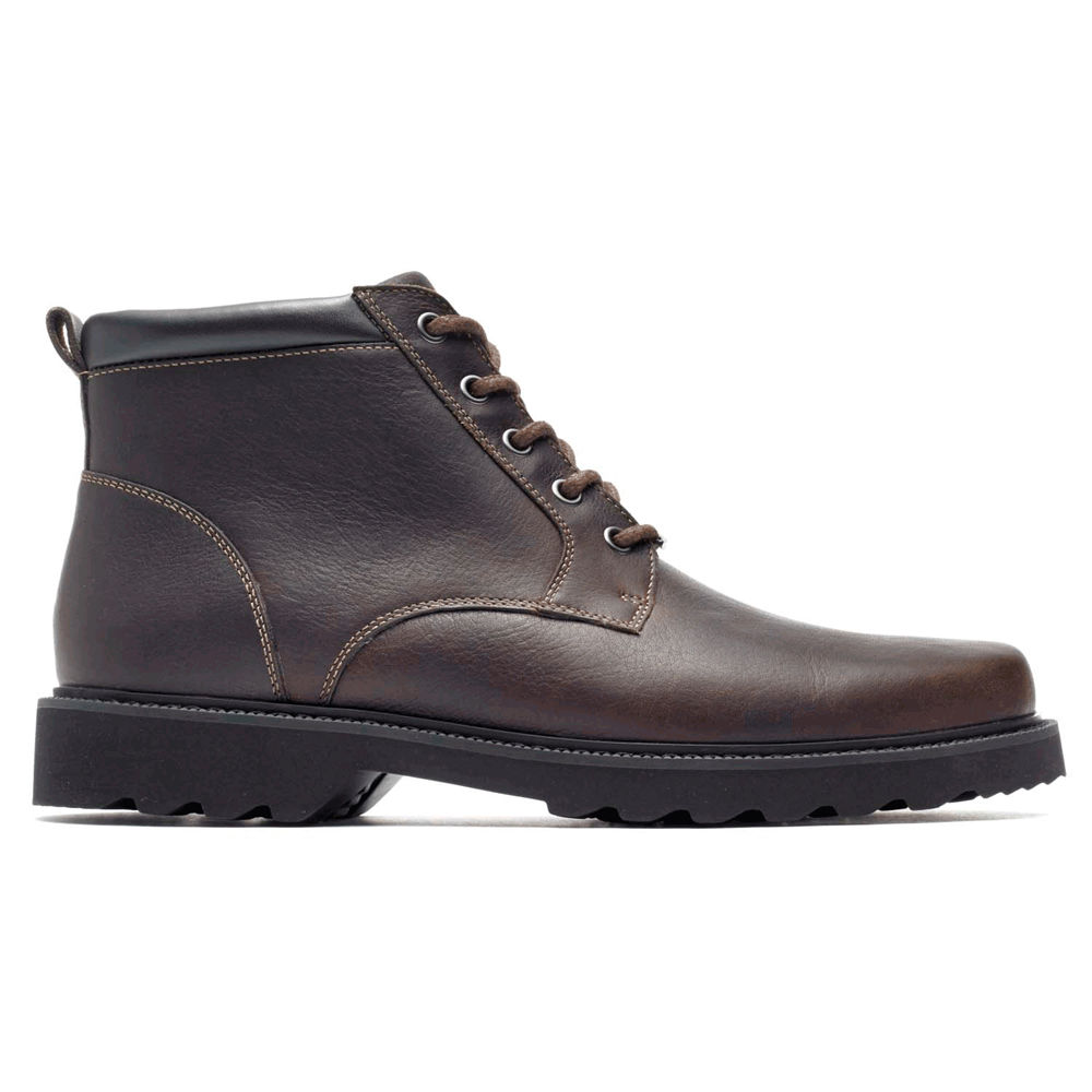 Rockport Kängor Herr Mörkbruna - Northfield Waterproof Plain Toe - DIWHV8049
